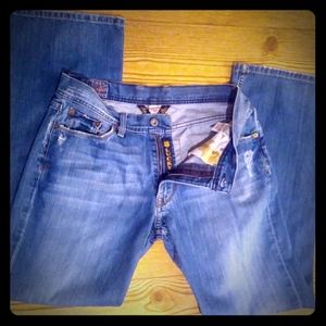 Like New Mens Lucky Brand Bootcut Jeans Size 31